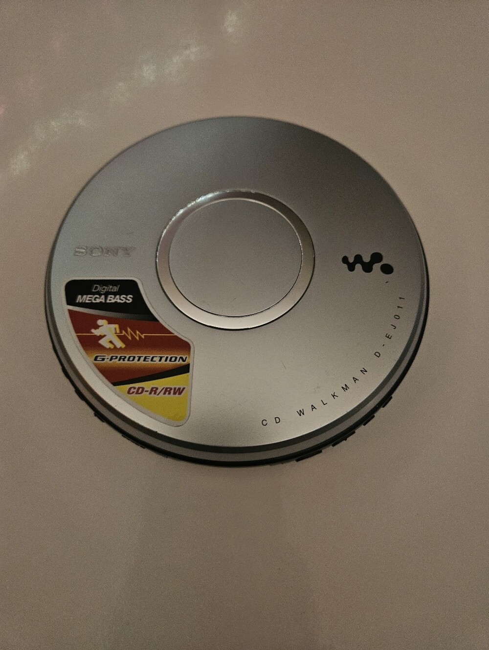 Sony Silver CD Walkman Portable CD Player